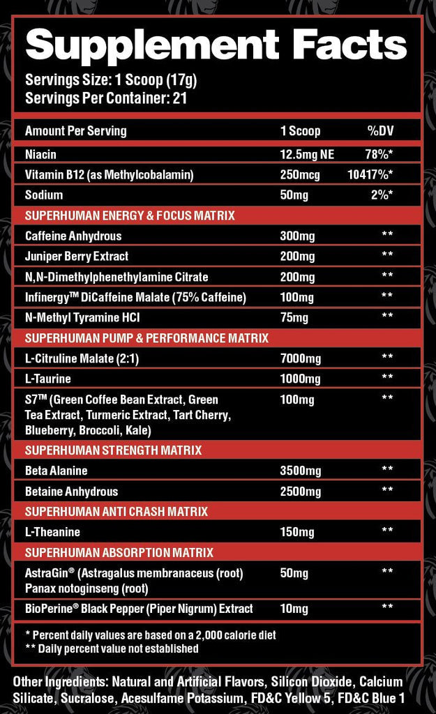 Alpha Lion Supreme Pre- Workout